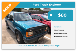 Sell My Junk Car Dallas TX