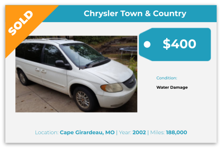sell Chrysler for cash Cape Girardeau, MO
