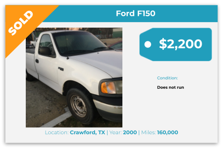sell junk car TX