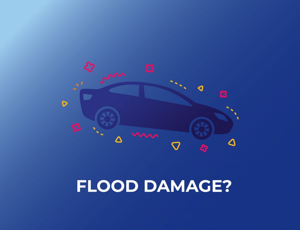 Flood Damaged Car