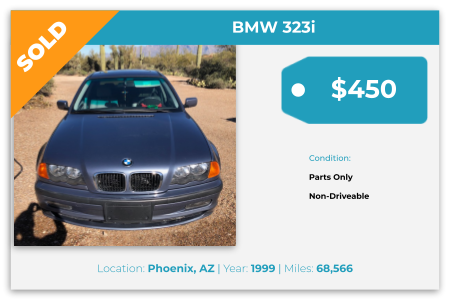 sell junk cars, Phoenix, AZ