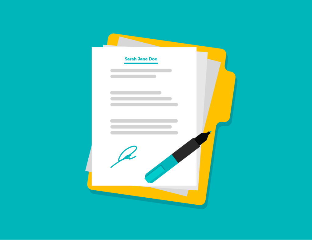 sign your title over to a new owner