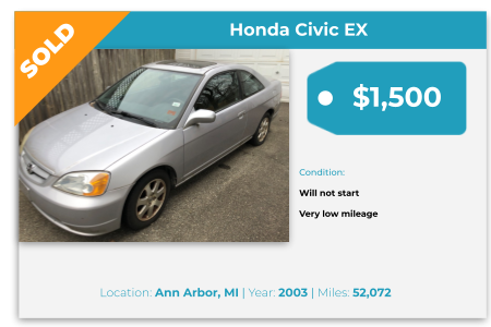 sell car for cash michigan