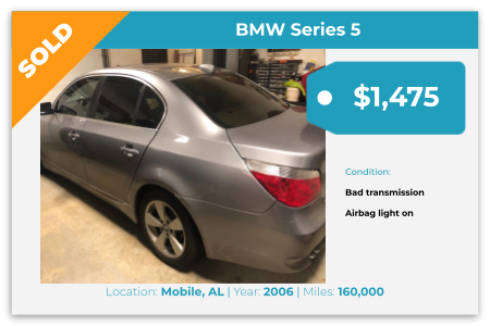 sell BMW for cash Mobile, AL>

  </div>

  <div class=