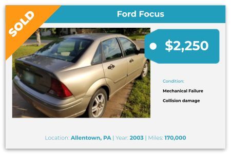 sell used car for cash Pennsylvania