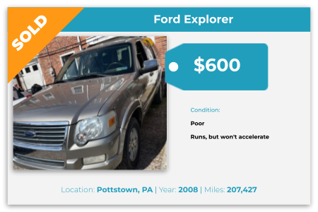 sell old truck for cash near Atglen PA