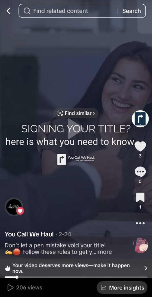 Title Help TikTok Video