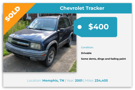 sell junk car for cash Memphis, TN