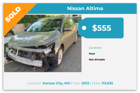 junk car sold for cash Kansas City, MO