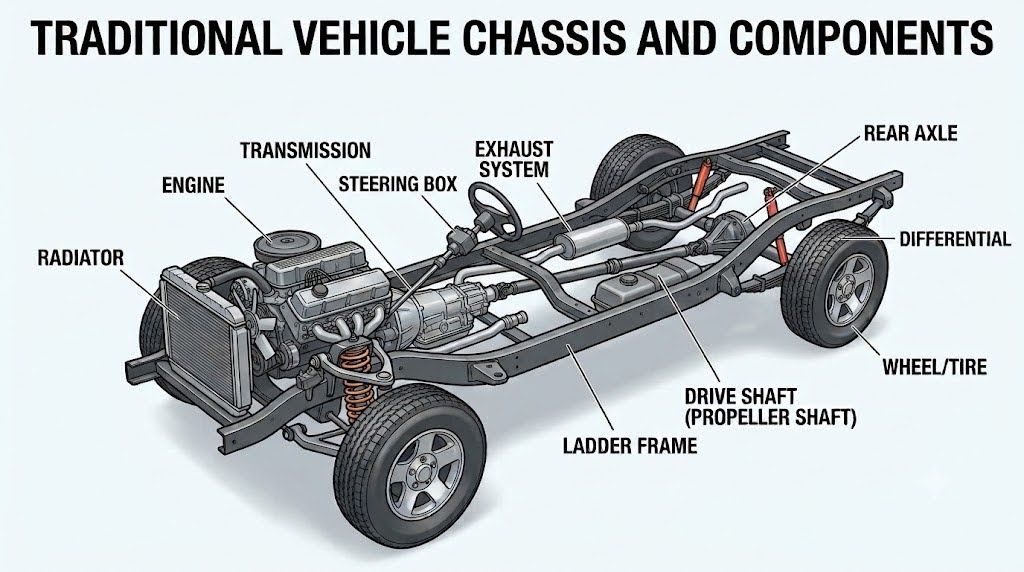 Traditional Vehicle Chassis and Components
